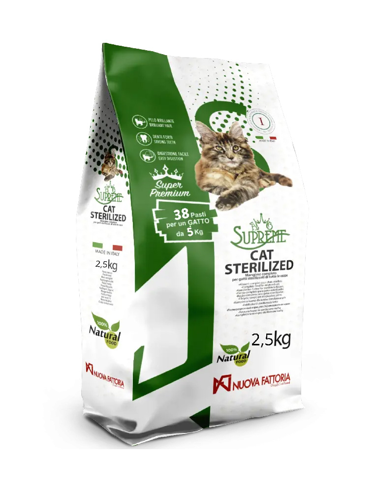 Supreme Cat STERILISED 27/14  2,5 kg