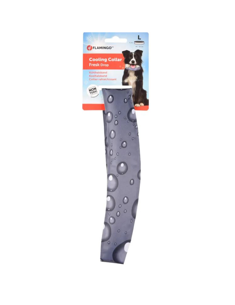 Kühlhalsband Fresk grau Gr. L Kühlhalsband Fresk grau Gr. L