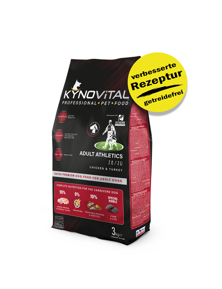 Kynovital Adult Athletics 28/20 3kg Kynovital Adult Athletics 28/20 3kg