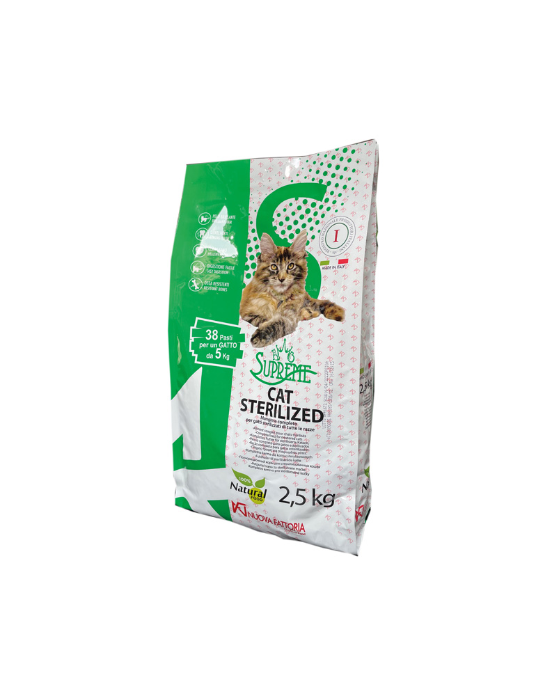 Supreme Cat STERILISED 27/14 2,5 kg Supreme Cat STERILISED 27/14 2,5 kg