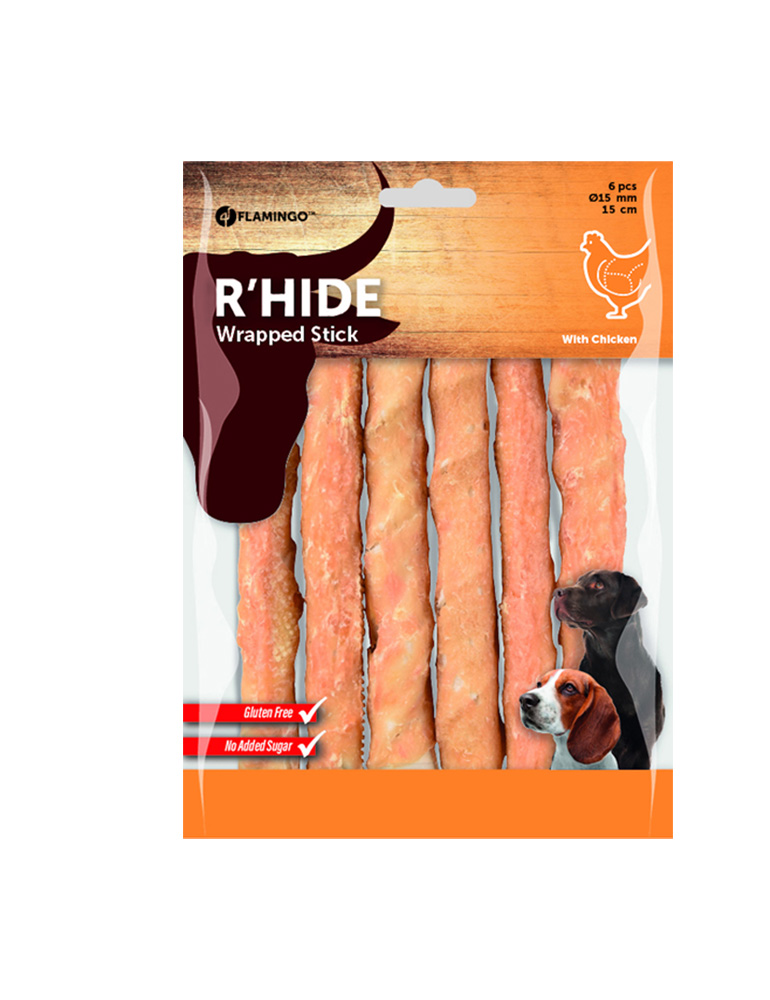 R'Hide Kaustangen Huhn 6 Stk.
