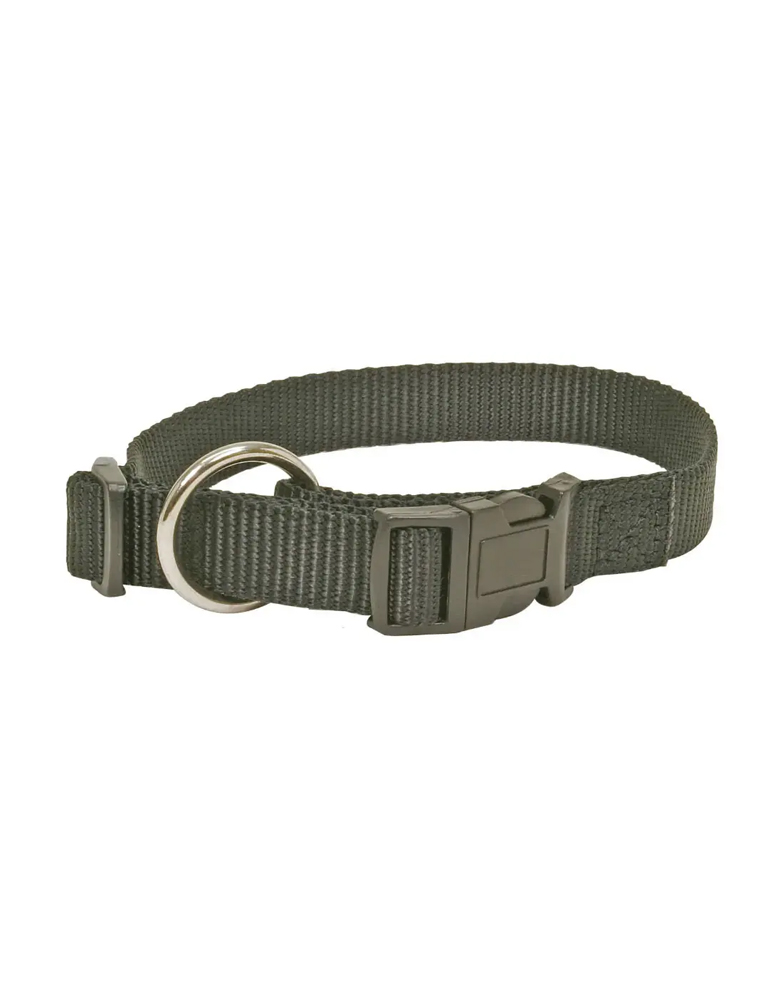 Halsband Nylon Schwarz