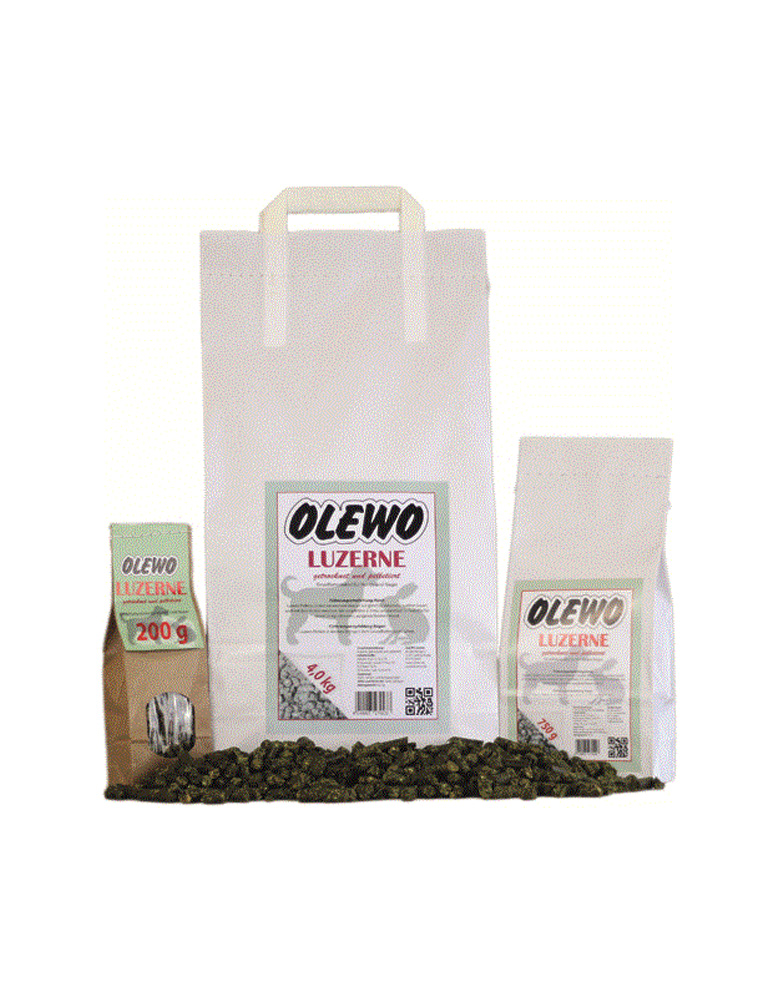 Olewo Luzerne Pellets 750g Olewo Luzerne Pellets 750g