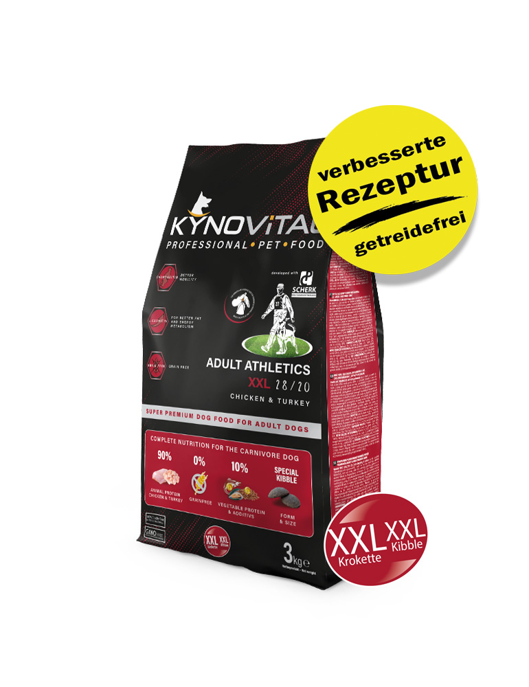 Kynovital Adult Athletics XXL 28/20 3kg Kynovital Adult Athletics XXL 28/20 3kg