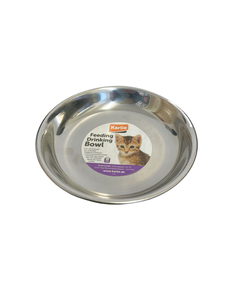 Edelstahl Napf Katze 190ml/10cm Edelstahl Napf Katze 190ml/10cm