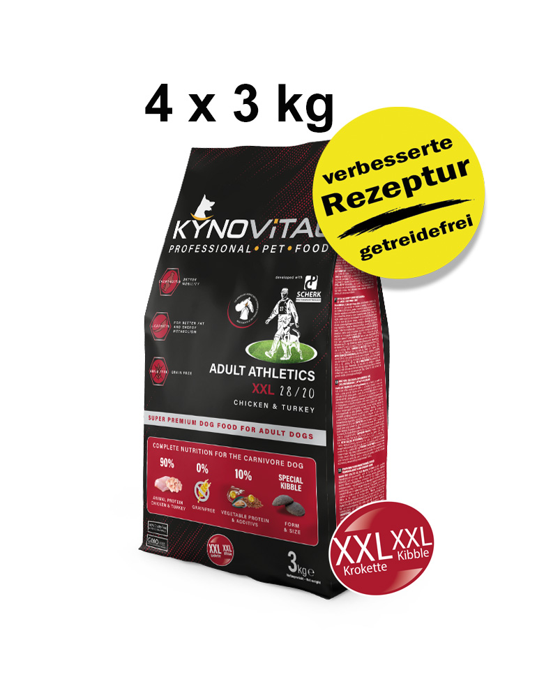 Kynovital Adult Athletics XXL 28/20 12kg Kynovital Adult Athletics XXL 28/20 12kg
