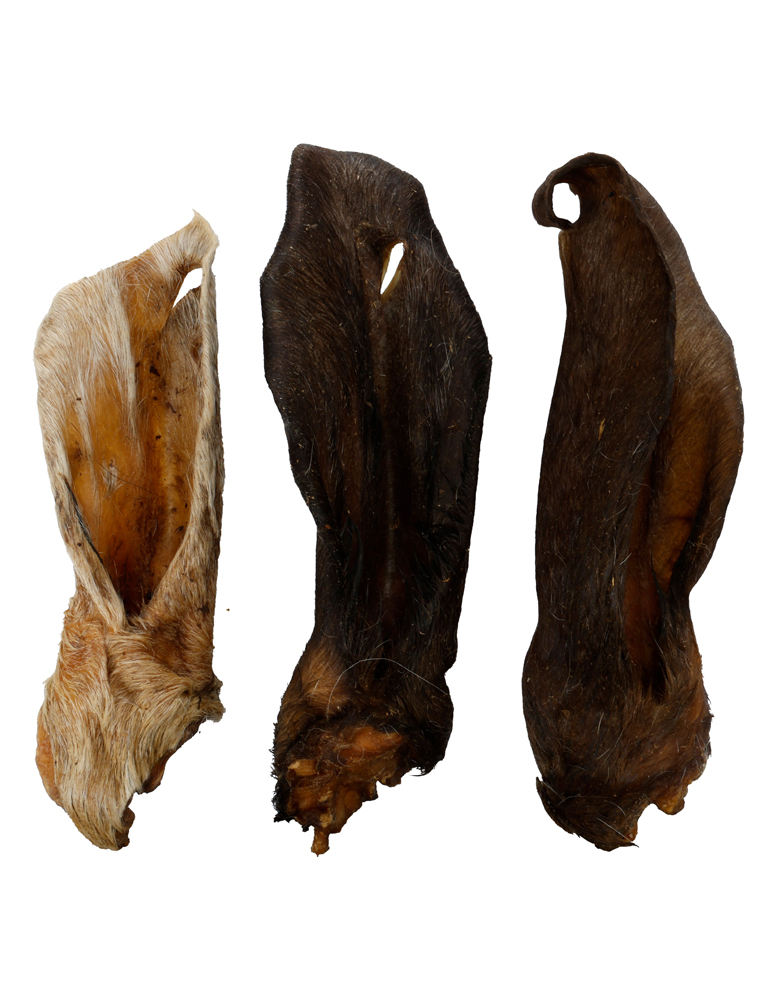 Ziegenohren mit Fell 200g
