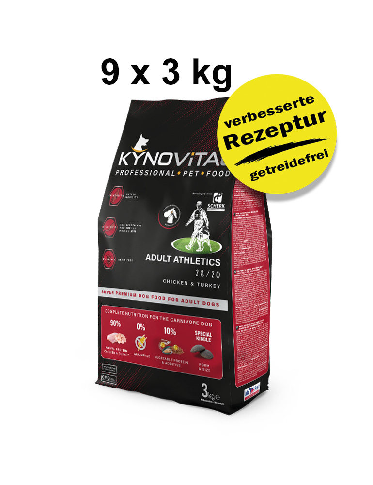 Kynovital Adult Athletics 28/20 27kg Kynovital Adult Athletics 28/20 27kg
